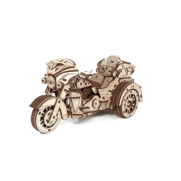 3D-puzzel van de driewielige motorfiets