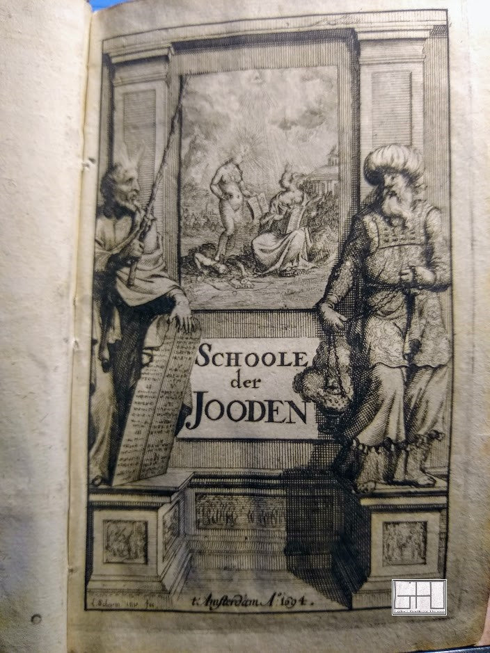 M. Joannes Buxtorf, Schoole der Jooden, Tweede editie, 1694,